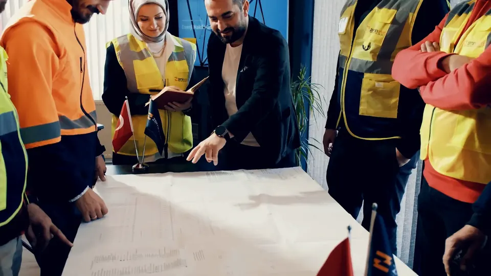 Proje masasında